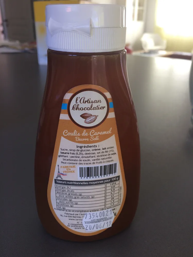 Coulis de Caramel beurre salé