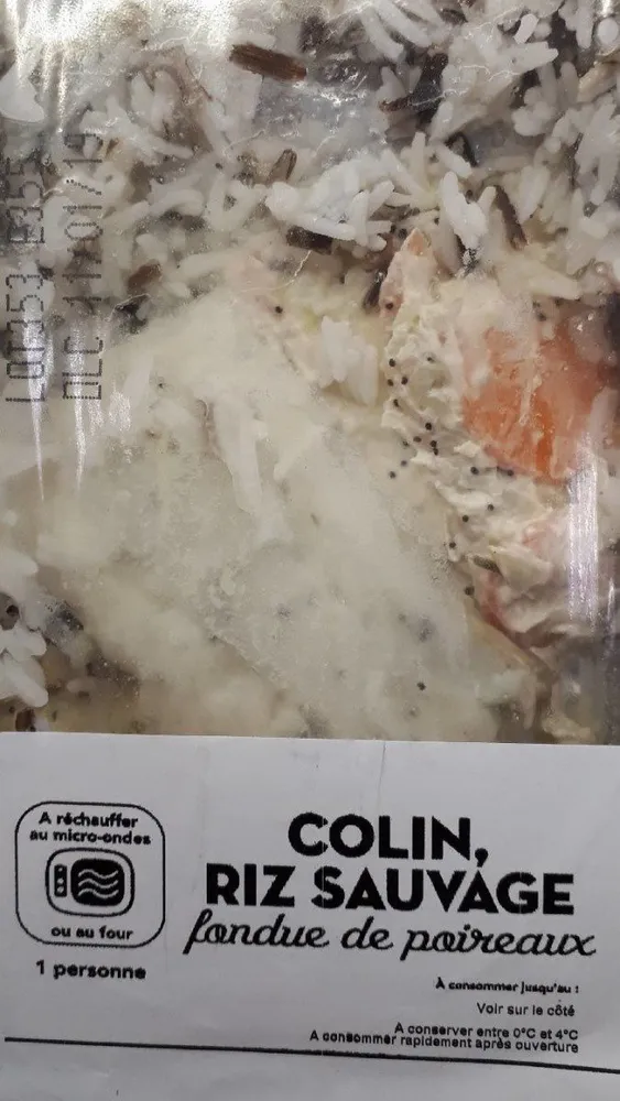 Colin riz sauvage