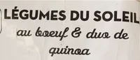 Légumes du soleil au bœuf & duo de Quinoa