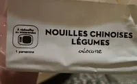 Nouilles chinoises légumes