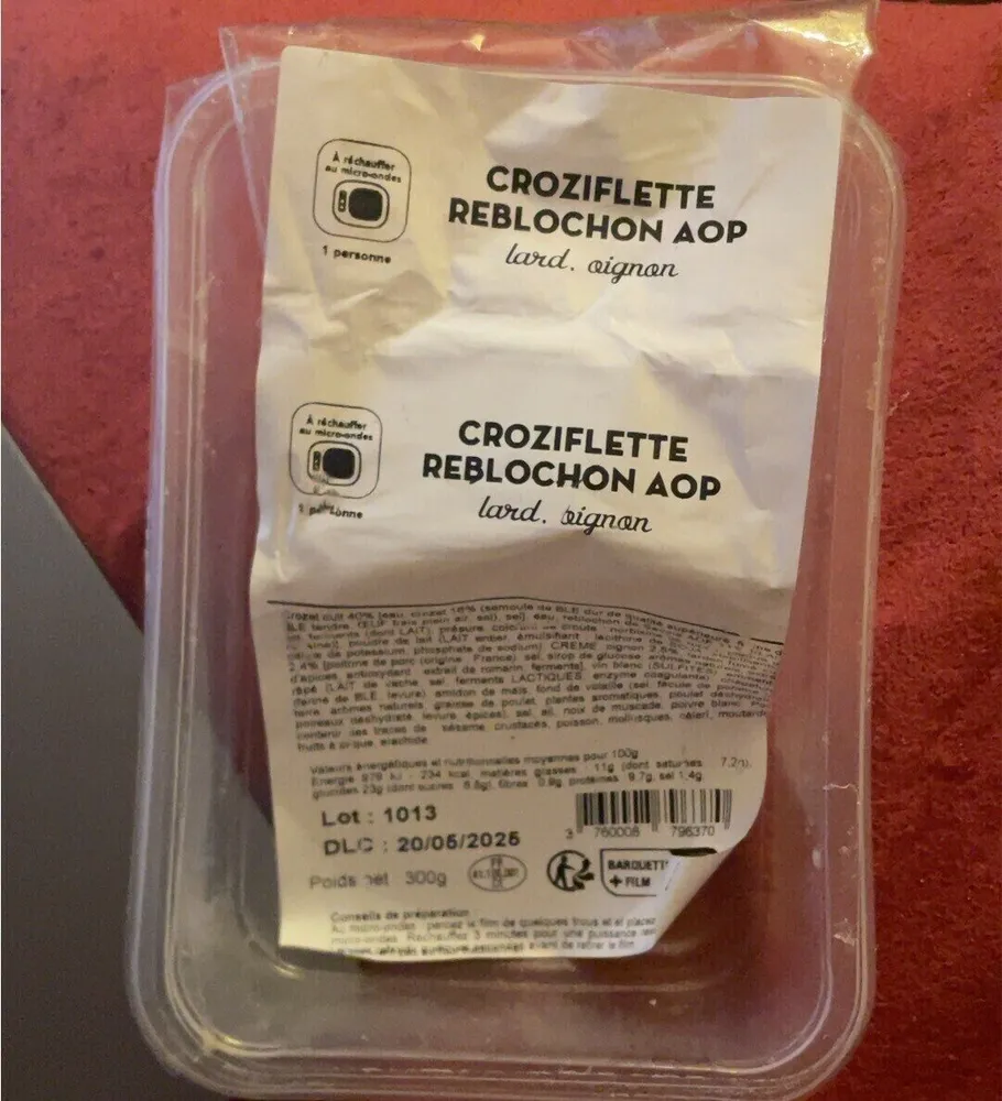croziflette reblochon AOP