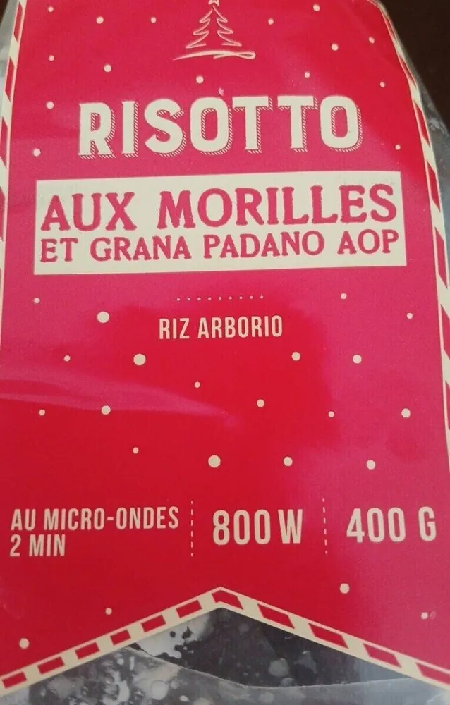 Risotto aux morilles et parmesan