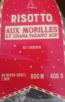 Risotto aux morilles et parmesan