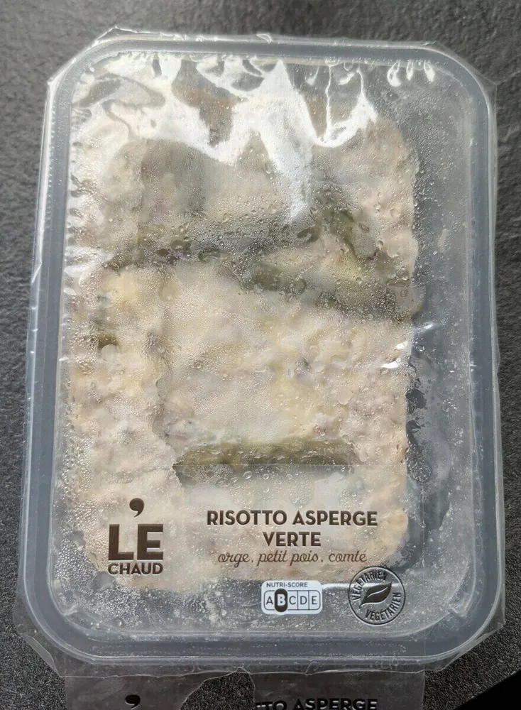 Risotto asperge verte