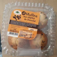 Muffins aux pepites de chocolat