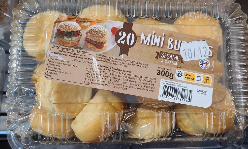 Mini burgers