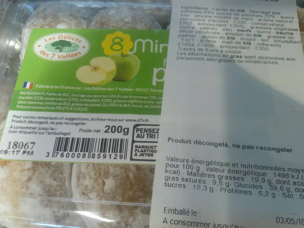 Mini beignet pomme