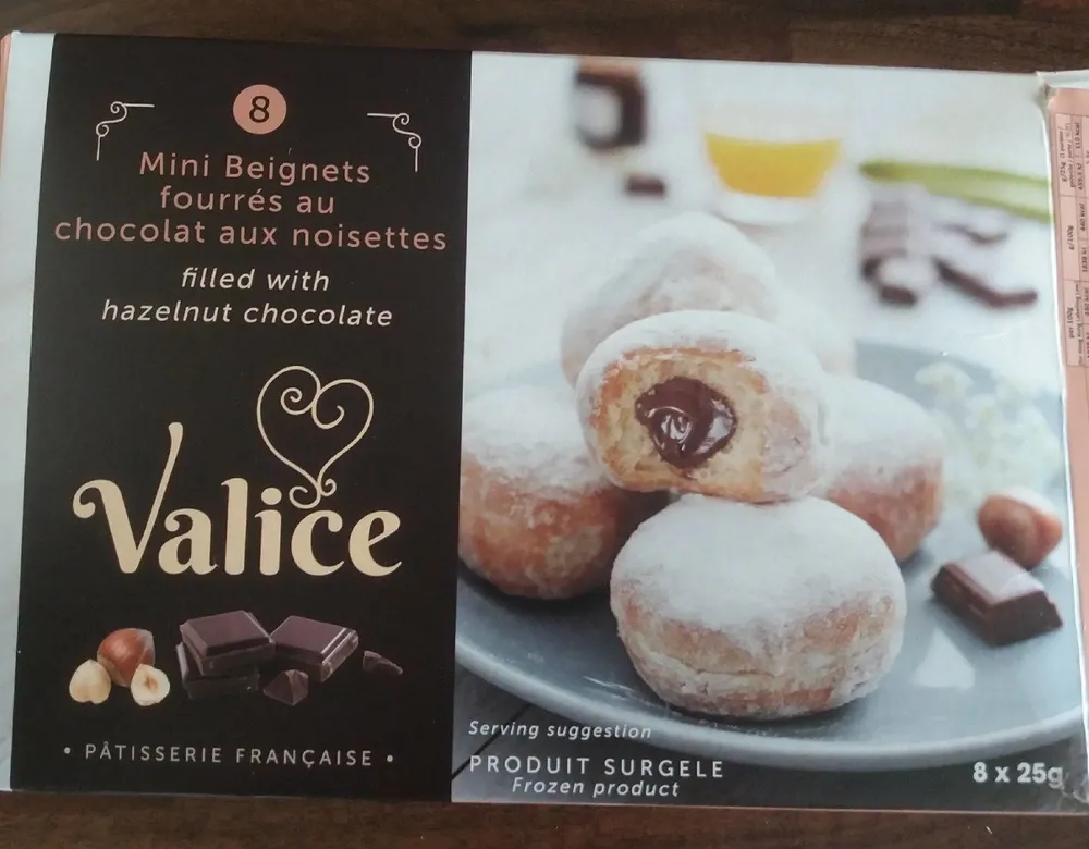 Mini beignets choco noisettes