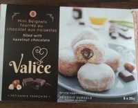 Mini beignets choco noisettes