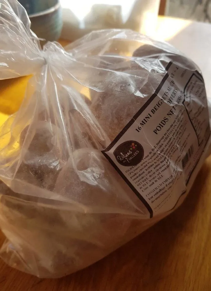 Mini beignets au chocolat