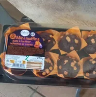 Mini muffins pâte à tartiner noisettes et cacao