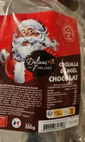 Coquille de Noël chocolat