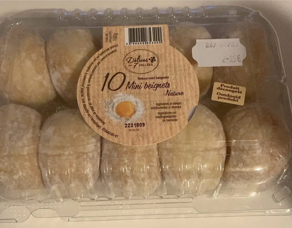 Mini beignets nature