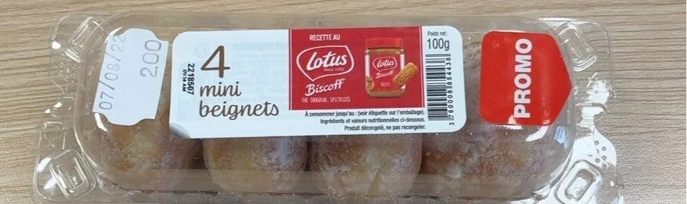 Mini beignet speculos