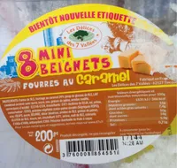 8 Mini Beignets Fourrés au Caramel