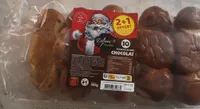 Coquilles de Noël au chocolat