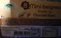 Beignets chocolat blanc
