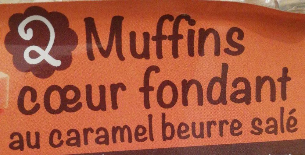2 Muffins cœur fondant