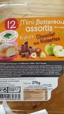 12 mini Boytereaux assortis