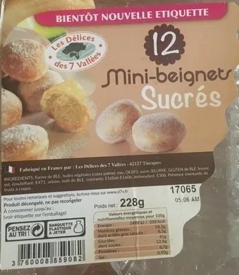 Mini-beignets sucrés