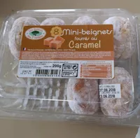 Mini beignets fourrés au caramel