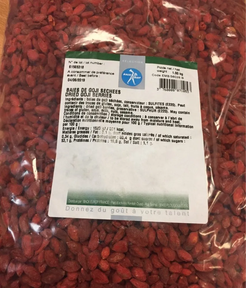 Baies de goji