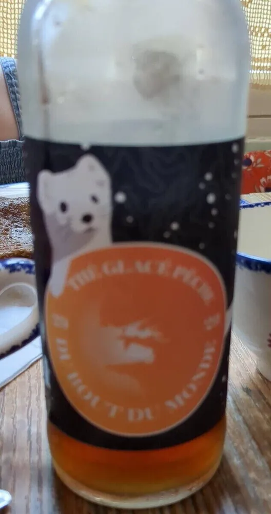 Thé glacé pêche du bout du monde