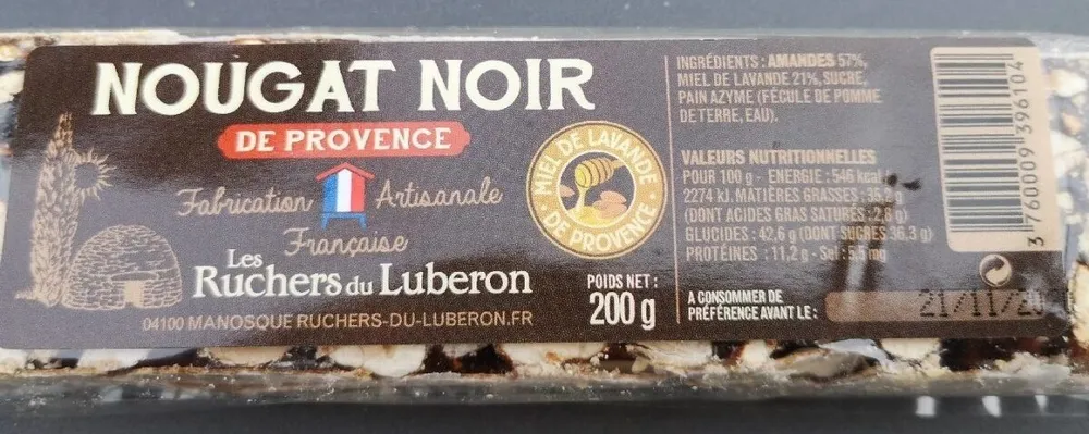 Nougat noir de Provence