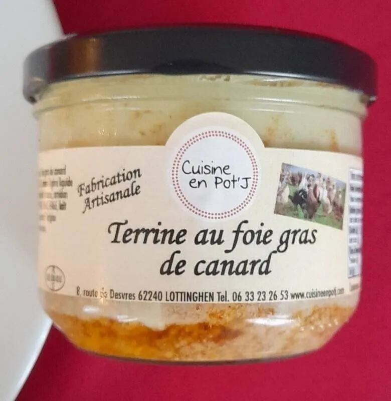 Terrine au foie gras de canard
