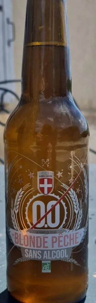 La fameuse bière blonde sans alcool