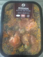 Sauté de porc aux olives