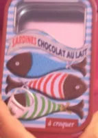 Sardines chocolat au lait
