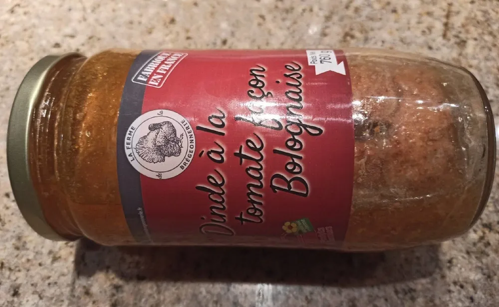 Dinde à la tomate façon bolognaise
