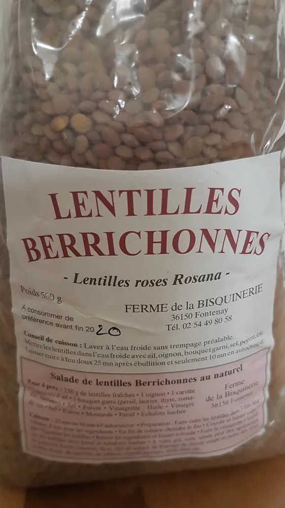 lentilles roses Rosana