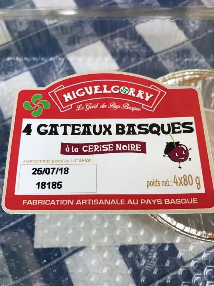 Gâteau a La Cerise Noire