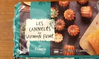 Les cannelés au saumon fumée