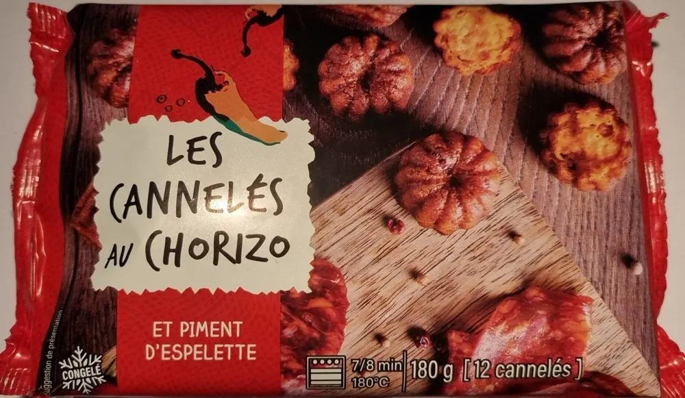 Les Cannelés au chorizo