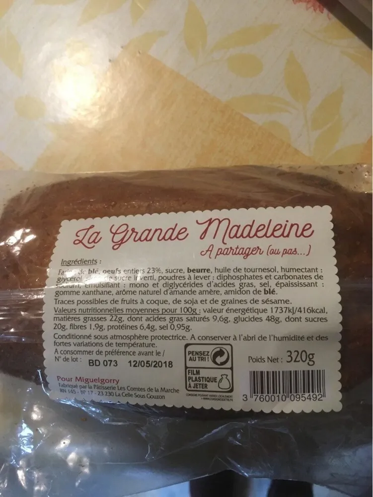 La grande madeleine