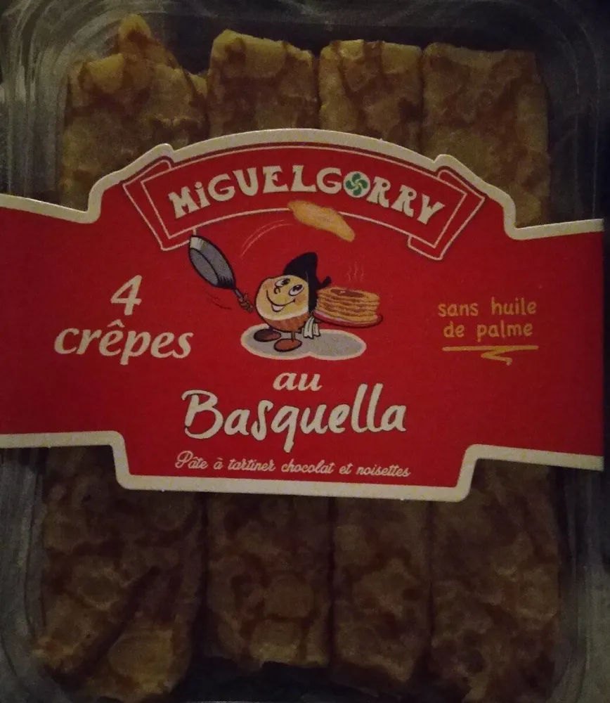 Crêpes au Basquella