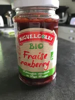 Confiture fraise cranberry