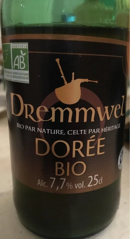 Biere Drewmmwel doree bio