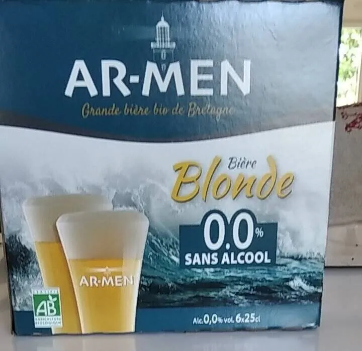 Bière blonde sans alcool de Bretagne