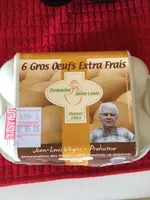 6 gros oeufs extra frais