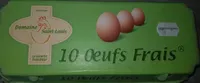 10 oeufs frais domaine saint Louis