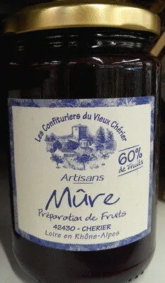 Préparation de fruits Mûre