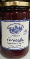 Préparation de fruits Groseille