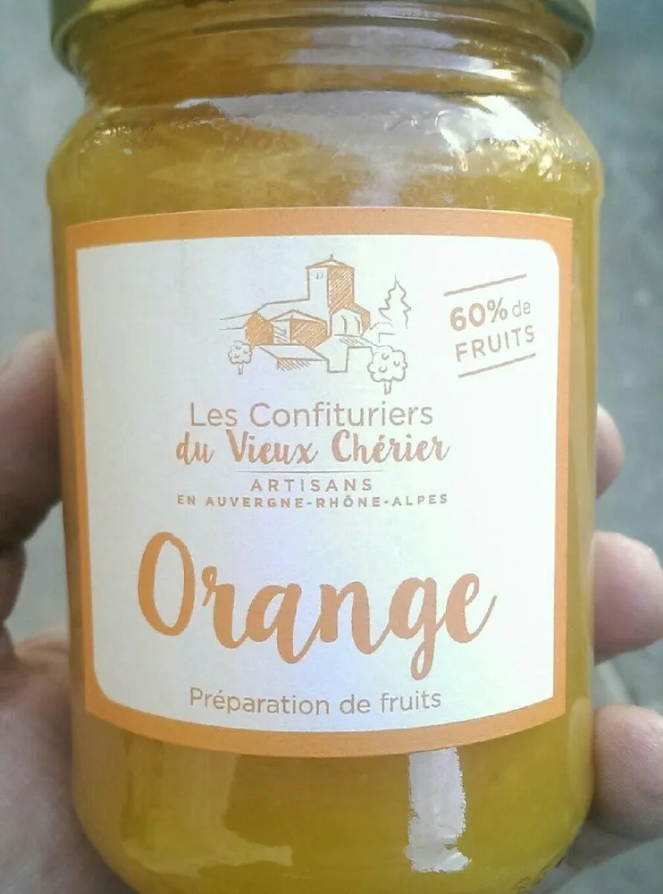 Preparation d'orange LES CONFITURIERS DU VIEUX CHERRIER