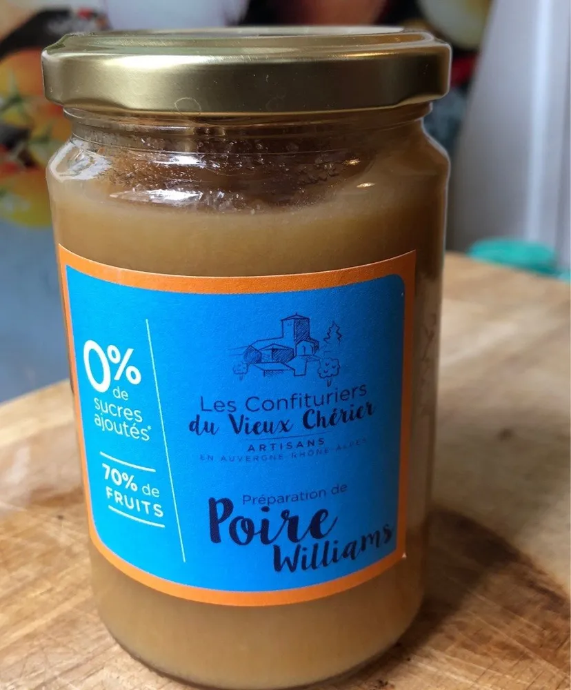 Preparation de Poire Williams
