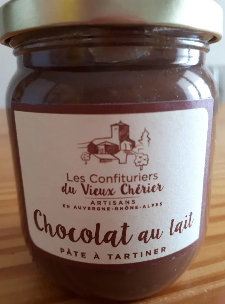 Chocolat au lait, pâte à tartiner