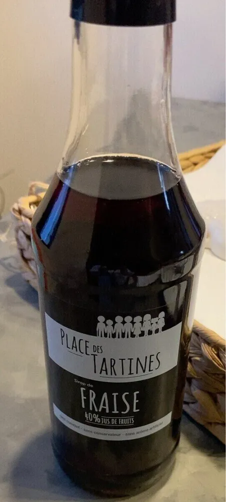 Sirop de fraise